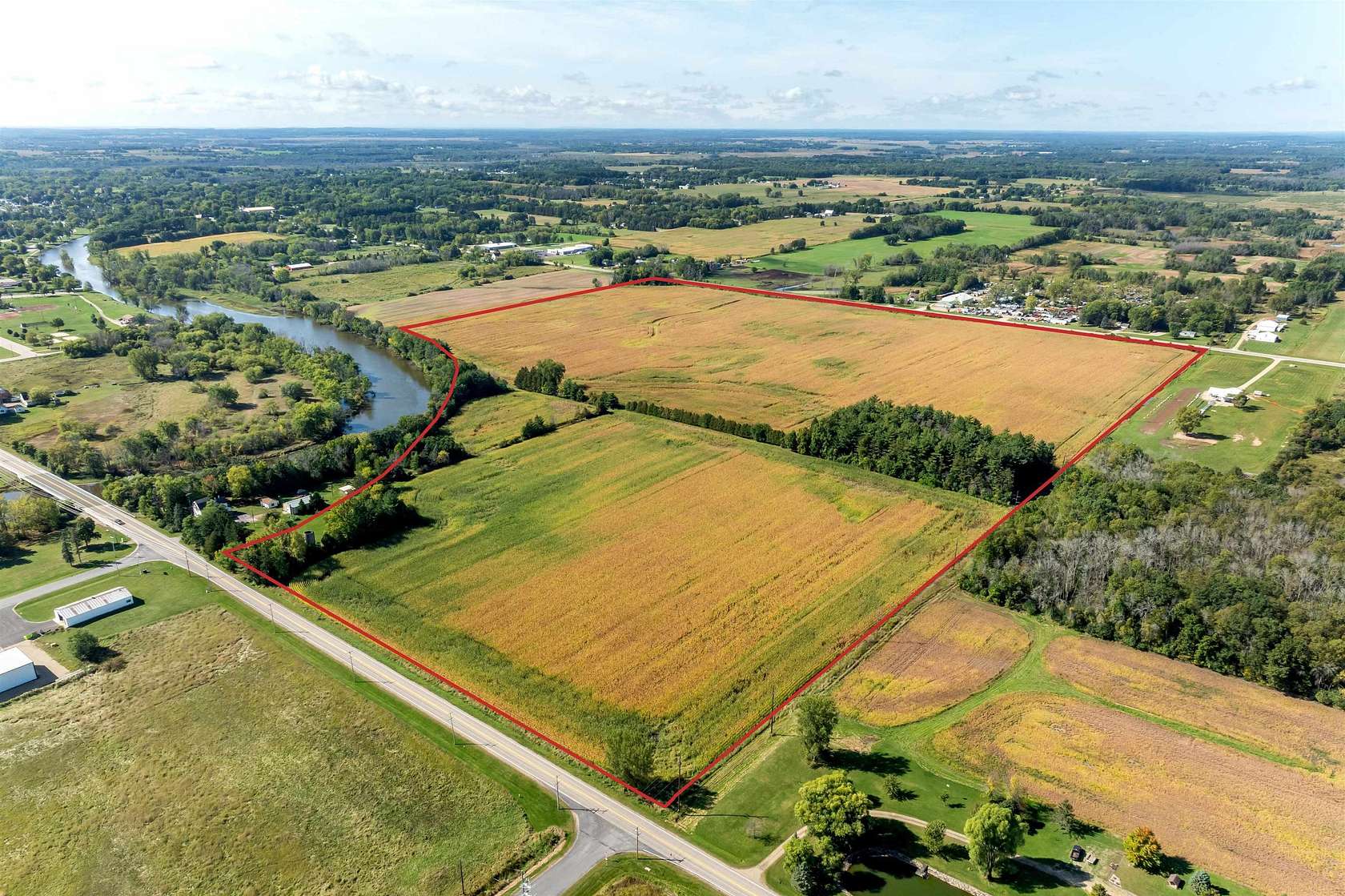 98 Acres of Agricultural Land for Sale in Berlin, Wisconsin