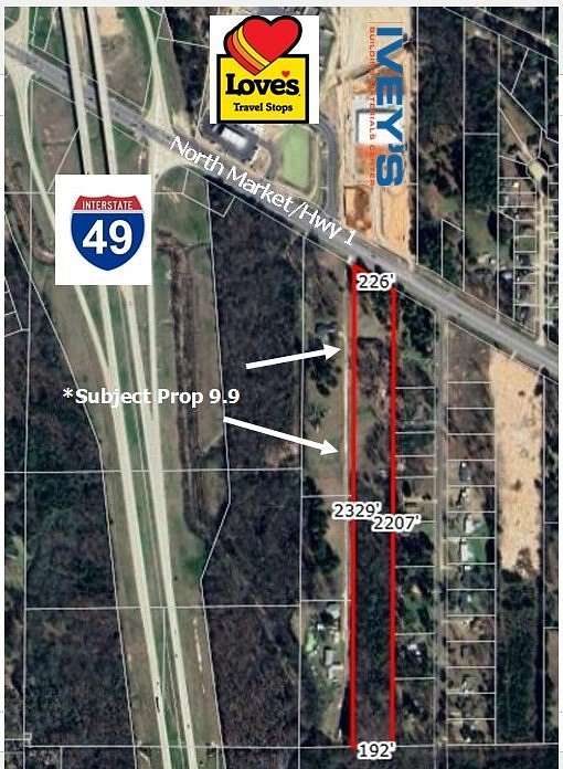 10 Acres of Mixed-Use Land for Sale in Shreveport, Louisiana