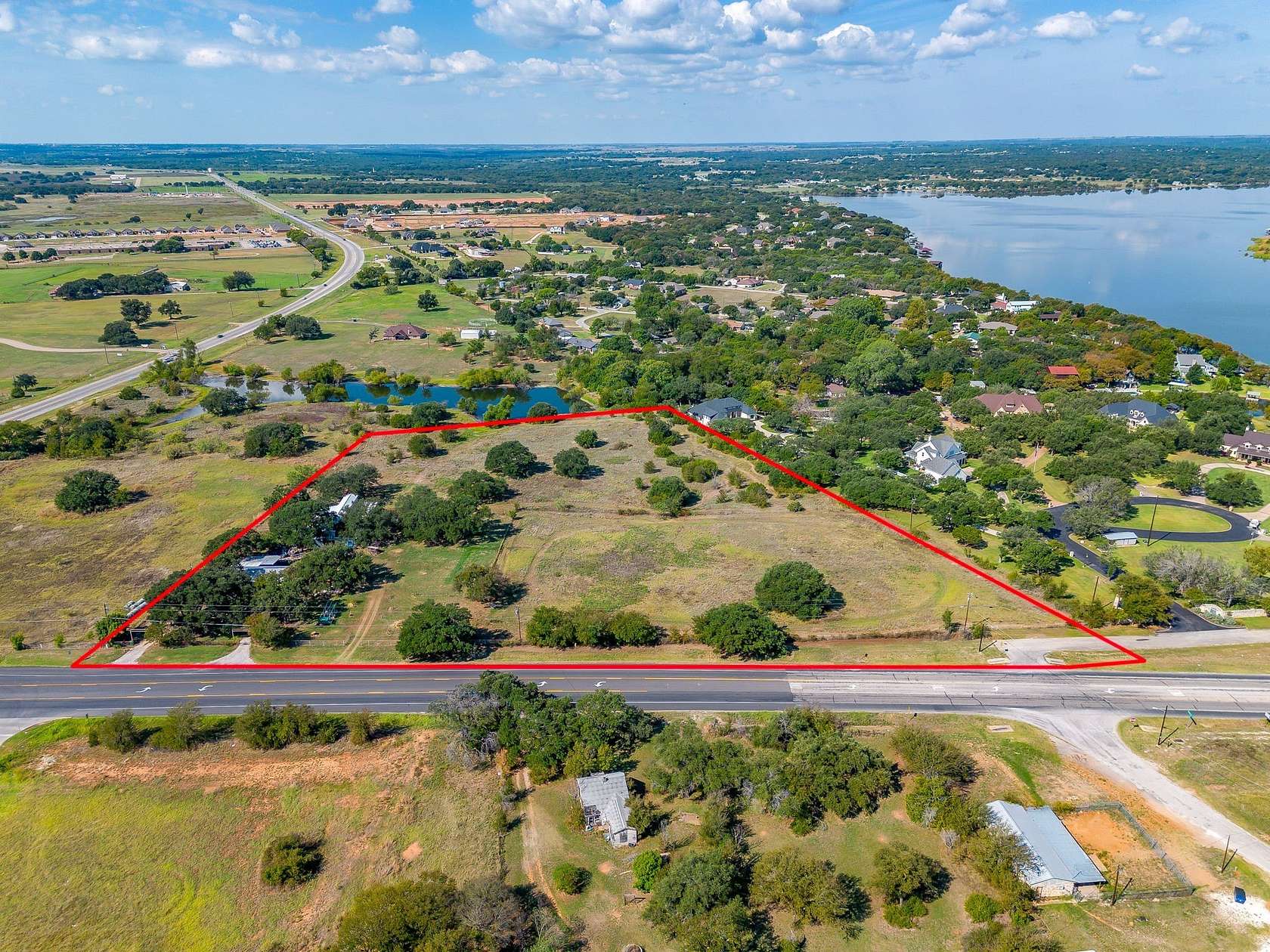 8.7 Acres of Mixed-Use Land for Sale in Granbury, Texas