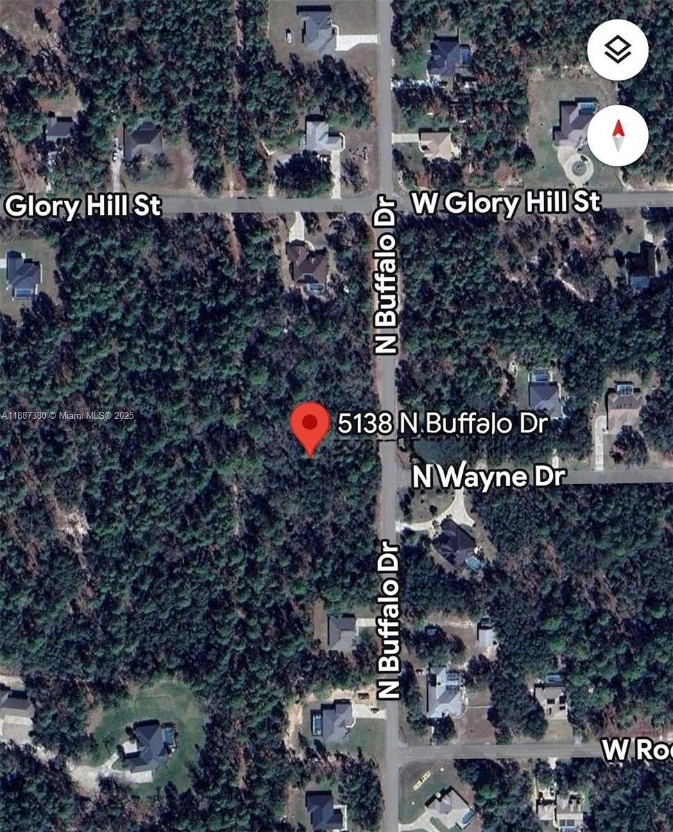 1 Acre of Residential Land for Sale in Pine Ridge, Florida