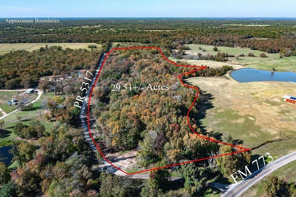 29.5 Acres of Recreational Land for Sale in Grand Saline, Texas