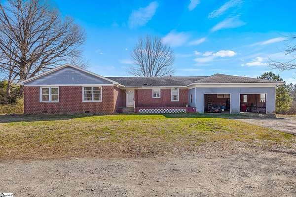 35.8 Acres of Land with Home for Sale in Clinton, South Carolina