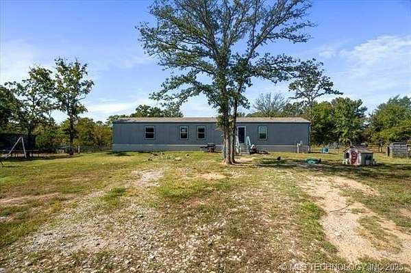 5 Acres of Residential Land with Home for Sale in Beggs, Oklahoma