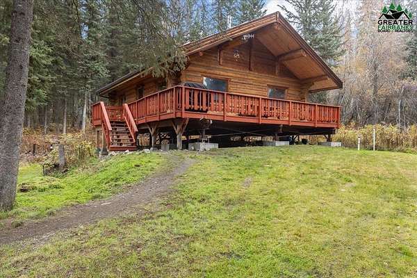 3.78 Acres of Land with Home for Sale in Fairbanks, Alaska