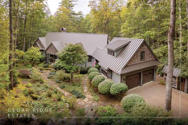 4.7 Acres of Residential Land with Home for Sale in Cashiers, North Carolina