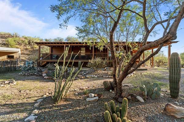 4.36 Acres of Residential Land with Home for Sale in Wickenburg, Arizona