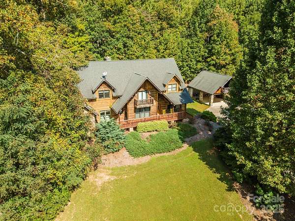 3 Acres of Residential Land with Home for Sale in Black Mountain, North Carolina