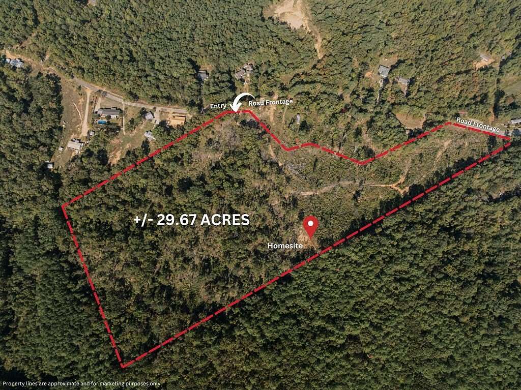 29.7 Acres of Land for Sale in Oxford, Mississippi