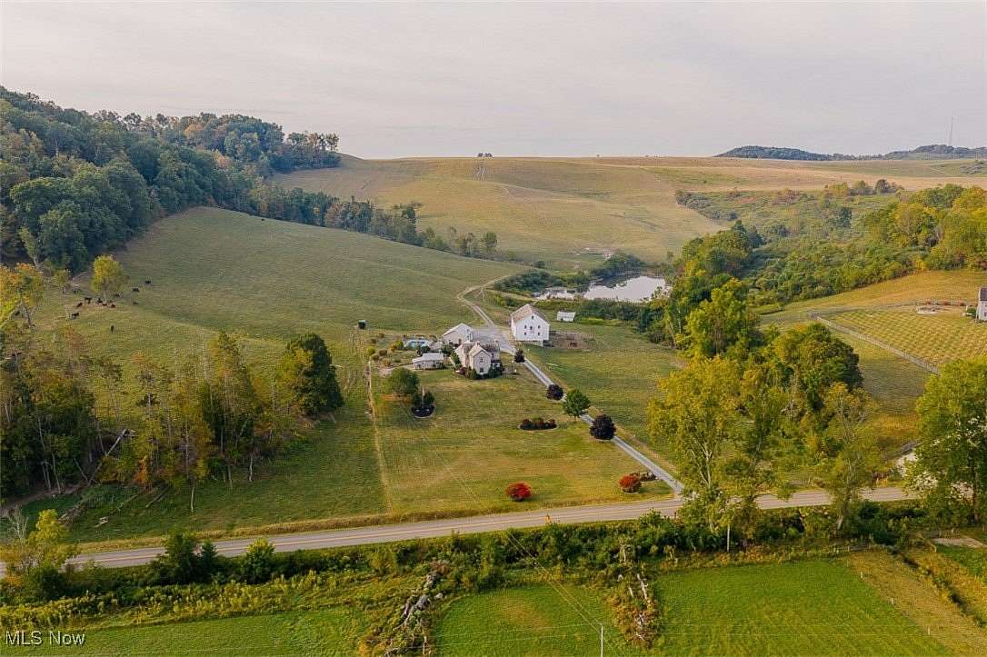 95 Acres of Agricultural Land with Home for Auction in New Philadelphia, Ohio