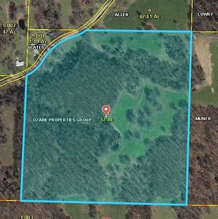 37 Acres of Land for Sale in Rocky Comfort, Missouri