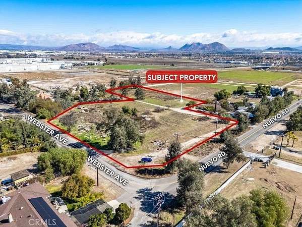 5.3 Acres of Land for Sale in Perris, California