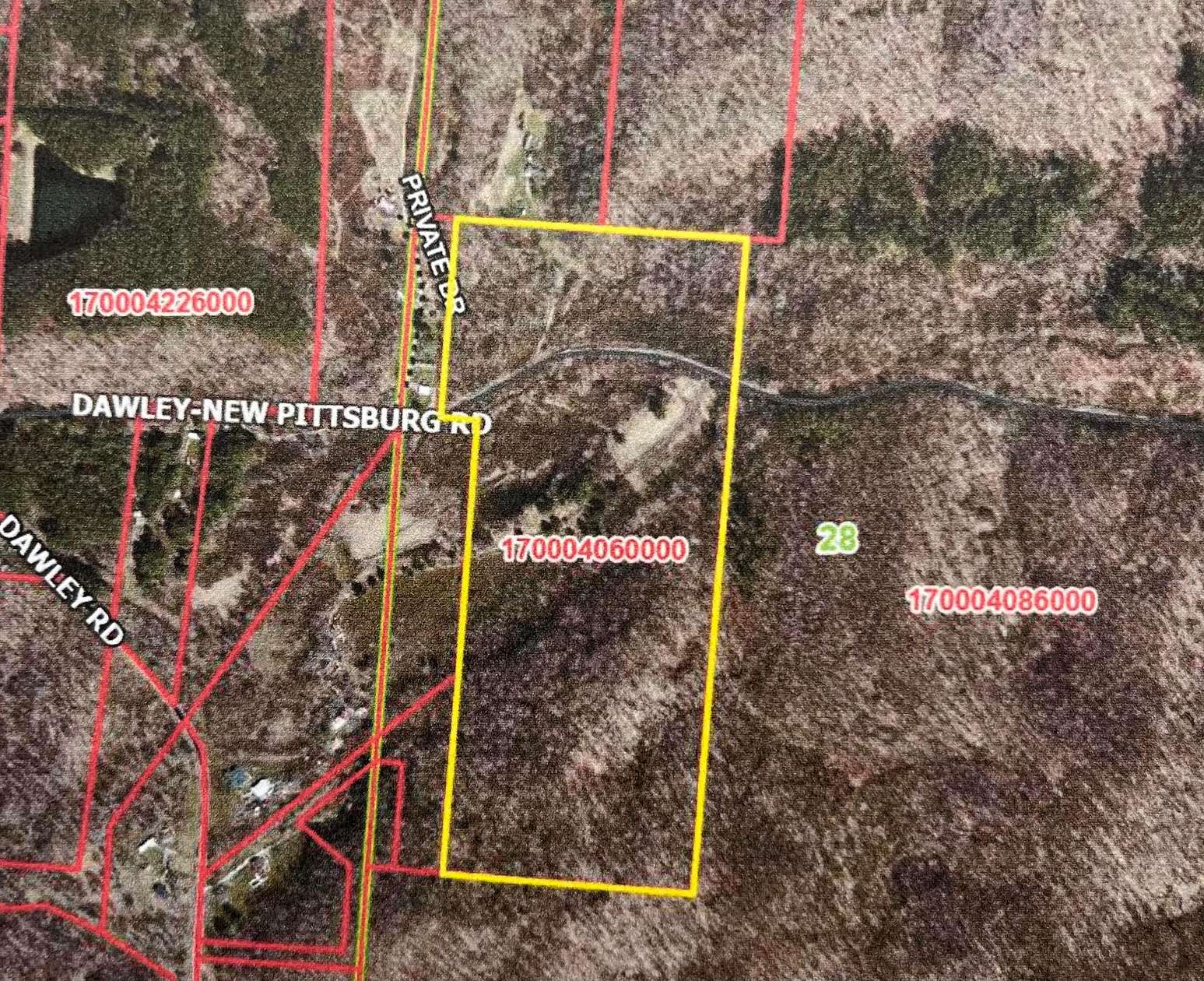 42.8 Acres of Recreational Land for Sale in Nelsonville, Ohio