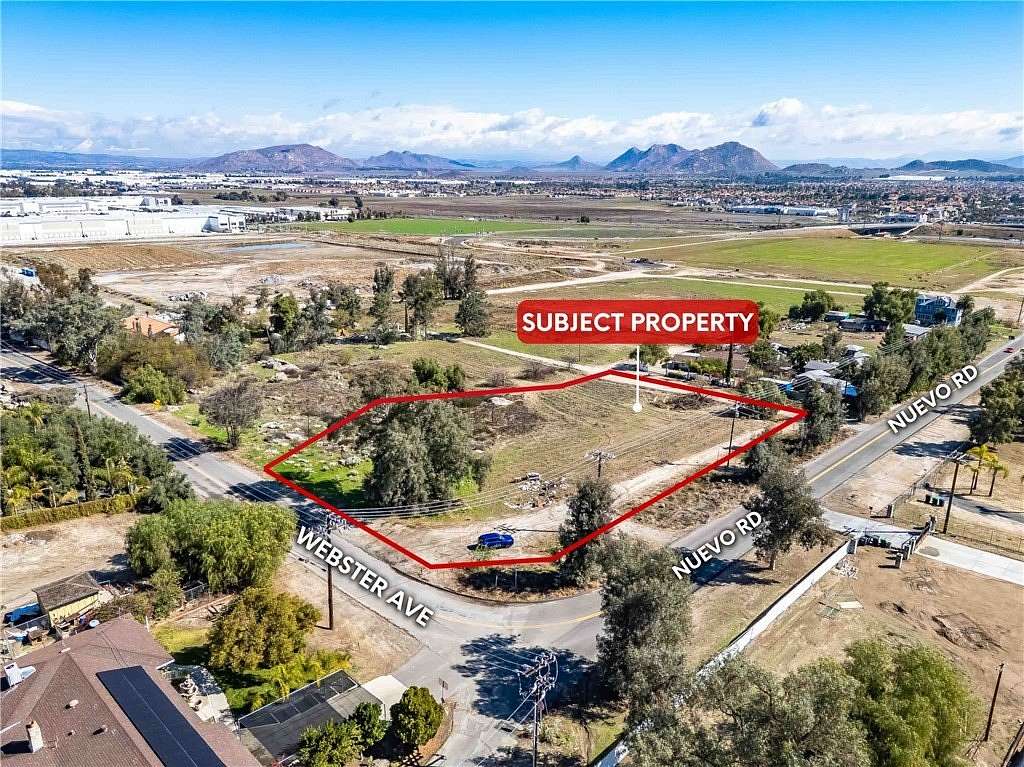 1.45 Acres of Mixed-Use Land for Sale in Perris, California