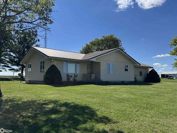 3 Acres of Residential Land with Home for Sale in Russell, Iowa