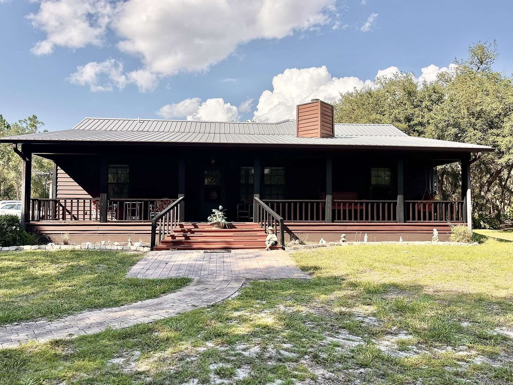 19.4 Acres of Land with Home for Sale in Hawthorne, Florida