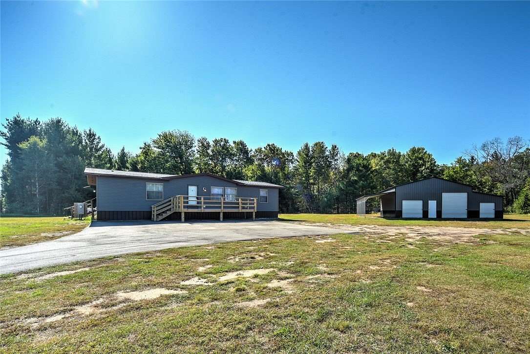 5.36 Acres of Residential Land with Home for Sale in Webster, Wisconsin