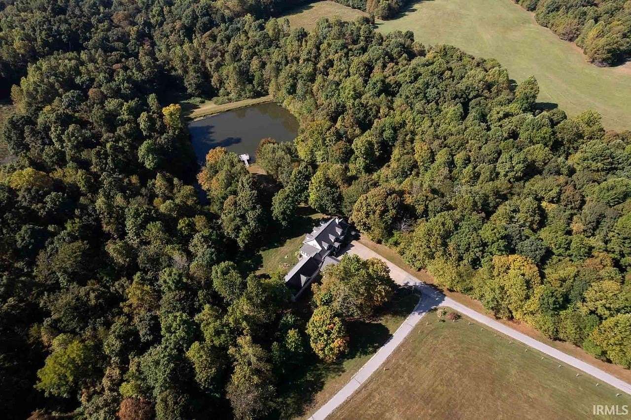 133 Acres of Land with Home for Sale in Gosport, Indiana