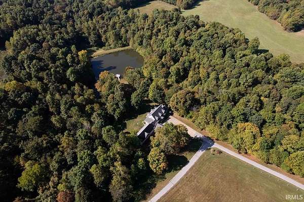 133 Acres of Land with Home for Sale in Gosport, Indiana