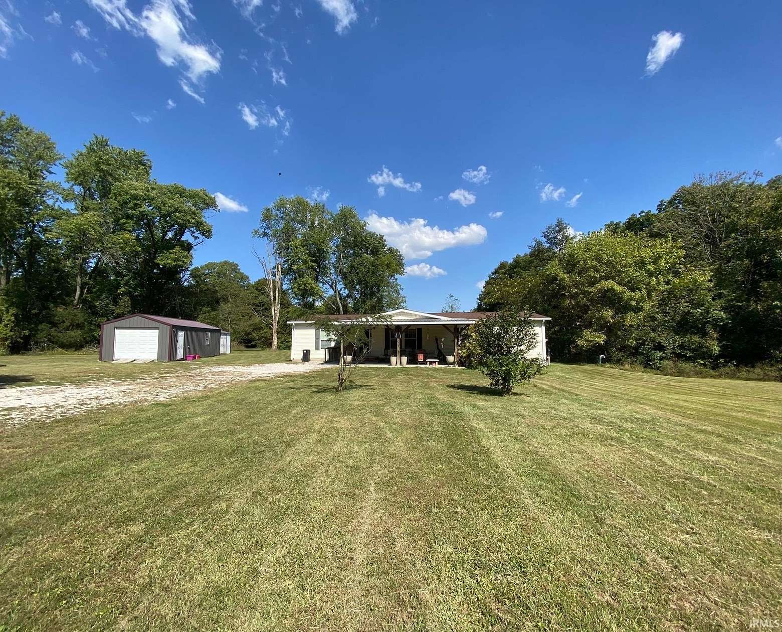 4 Acres of Residential Land with Home for Sale in Winslow, Indiana