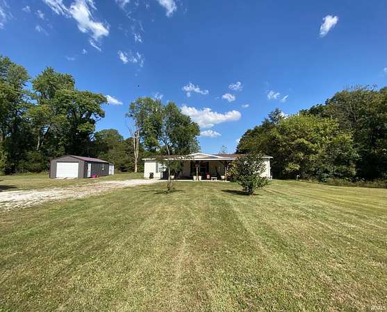 4 Acres of Residential Land with Home for Sale in Winslow, Indiana
