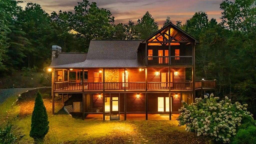 5.57 Acres of Land with Home for Sale in Morganton, Georgia