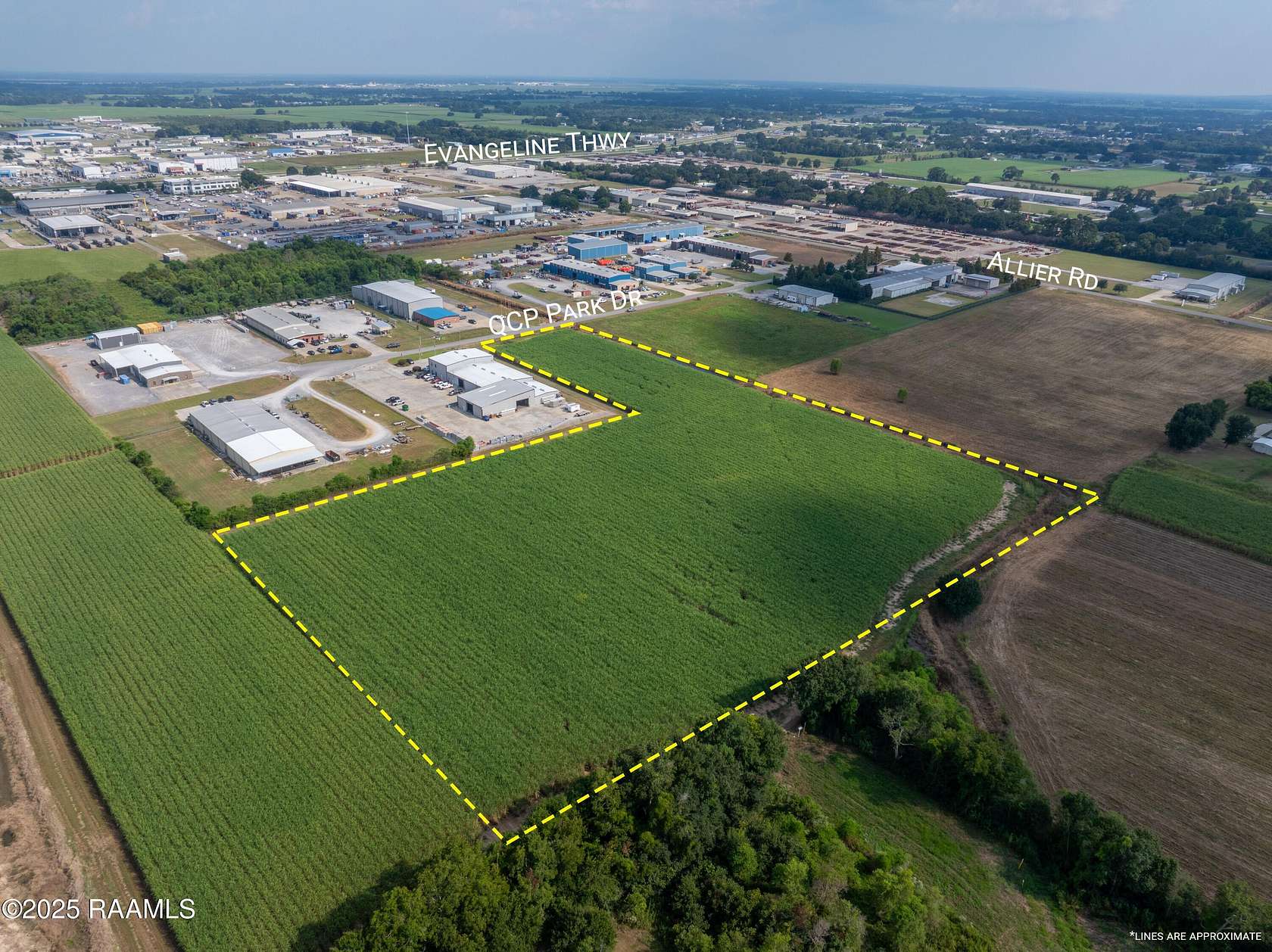 11.9 Acres of Commercial Land for Sale in Broussard, Louisiana