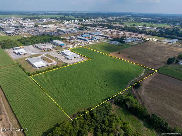 11.9 Acres of Commercial Land for Sale in Broussard, Louisiana