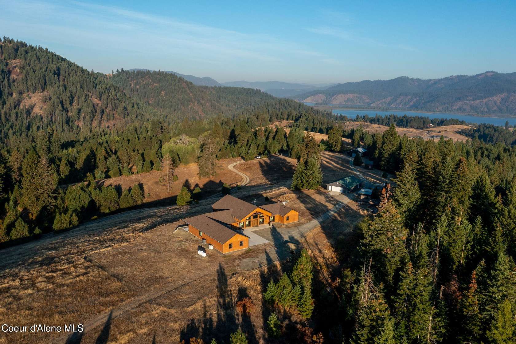 50.6 Acres of Recreational Land with Home for Sale in Medimont, Idaho