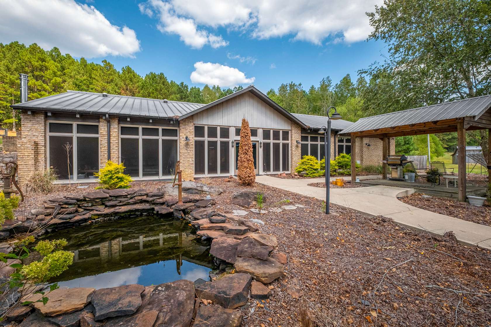 153 Acres of Land with Home for Sale in Cullman, Alabama