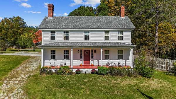 13.9 Acres of Land with Home for Sale in Hillsborough, New Hampshire