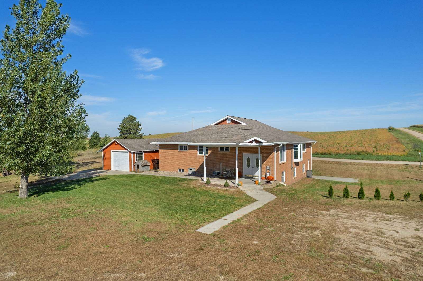 6 Acres of Residential Land with Home for Sale in Albion, Nebraska