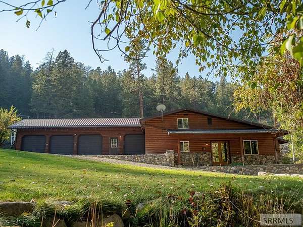 28.9 Acres of Land with Home for Sale in North Fork, Idaho