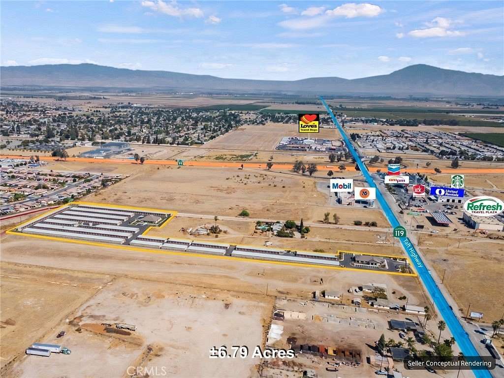 6.79 Acres of Mixed-Use Land for Sale in Bakersfield, California