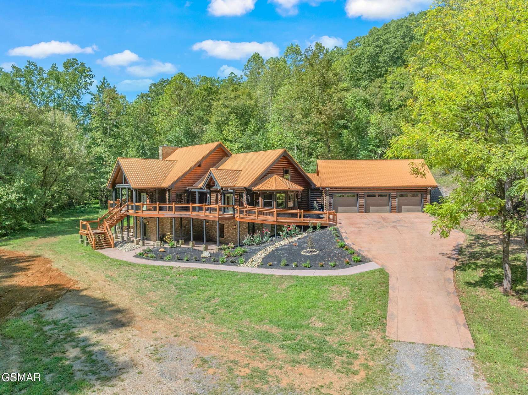12.2 Acres of Land with Home for Sale in Seymour, Tennessee