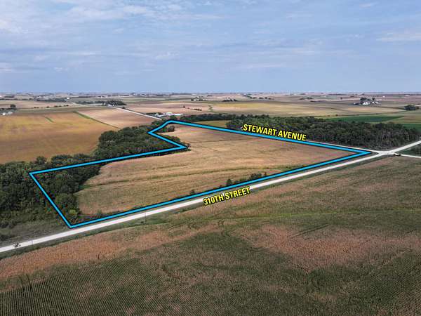 38 Acres of Recreational Land & Farm for Sale in Walker, Iowa
