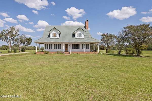 77.7 Acres of Agricultural Land with Home for Sale in Abbeville, Louisiana