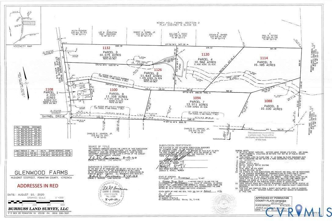 10.6 Acres of Land for Sale in Powhatan, Virginia