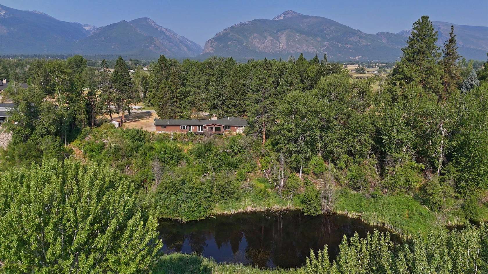 7.12 Acres of Land with Home for Sale in Hamilton, Montana