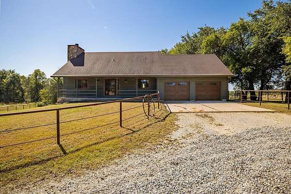 27.2 Acres of Agricultural Land with Home for Auction in Mulvane, Kansas