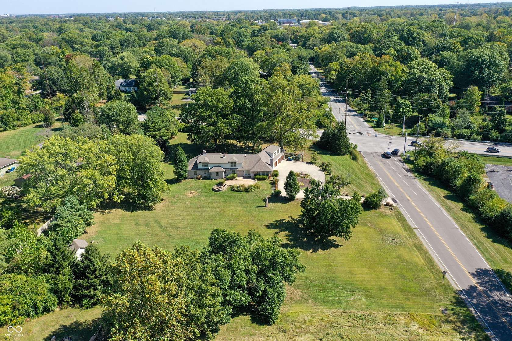 3.42 Acres of Residential Land with Home for Sale in Indianapolis, Indiana