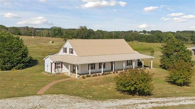 5 Acres of Residential Land with Home for Sale in Prague, Oklahoma