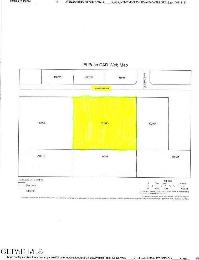 1.65 Acres of Residential Land for Sale in Horizon City, Texas
