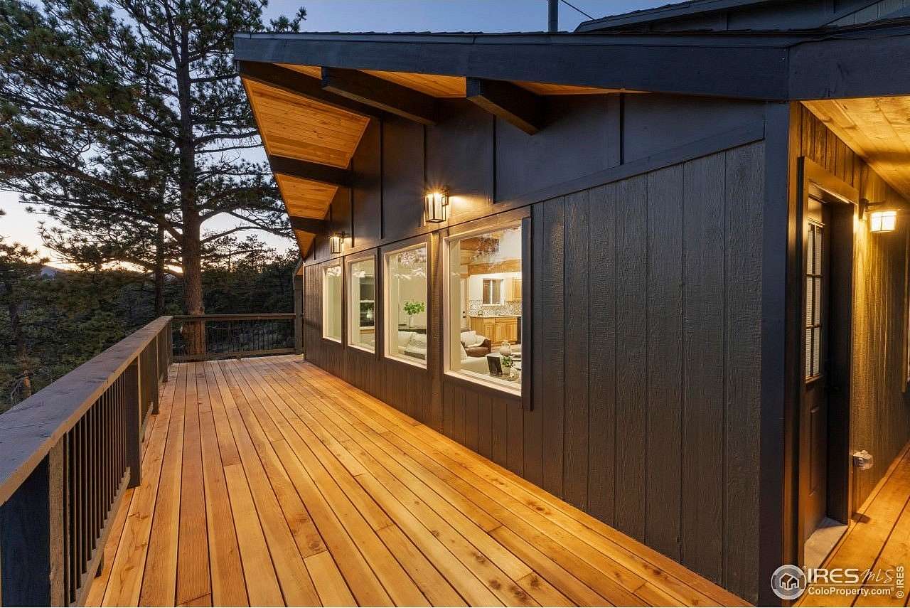 5.63 Acres of Land with Home for Sale in Red Feather Lakes, Colorado