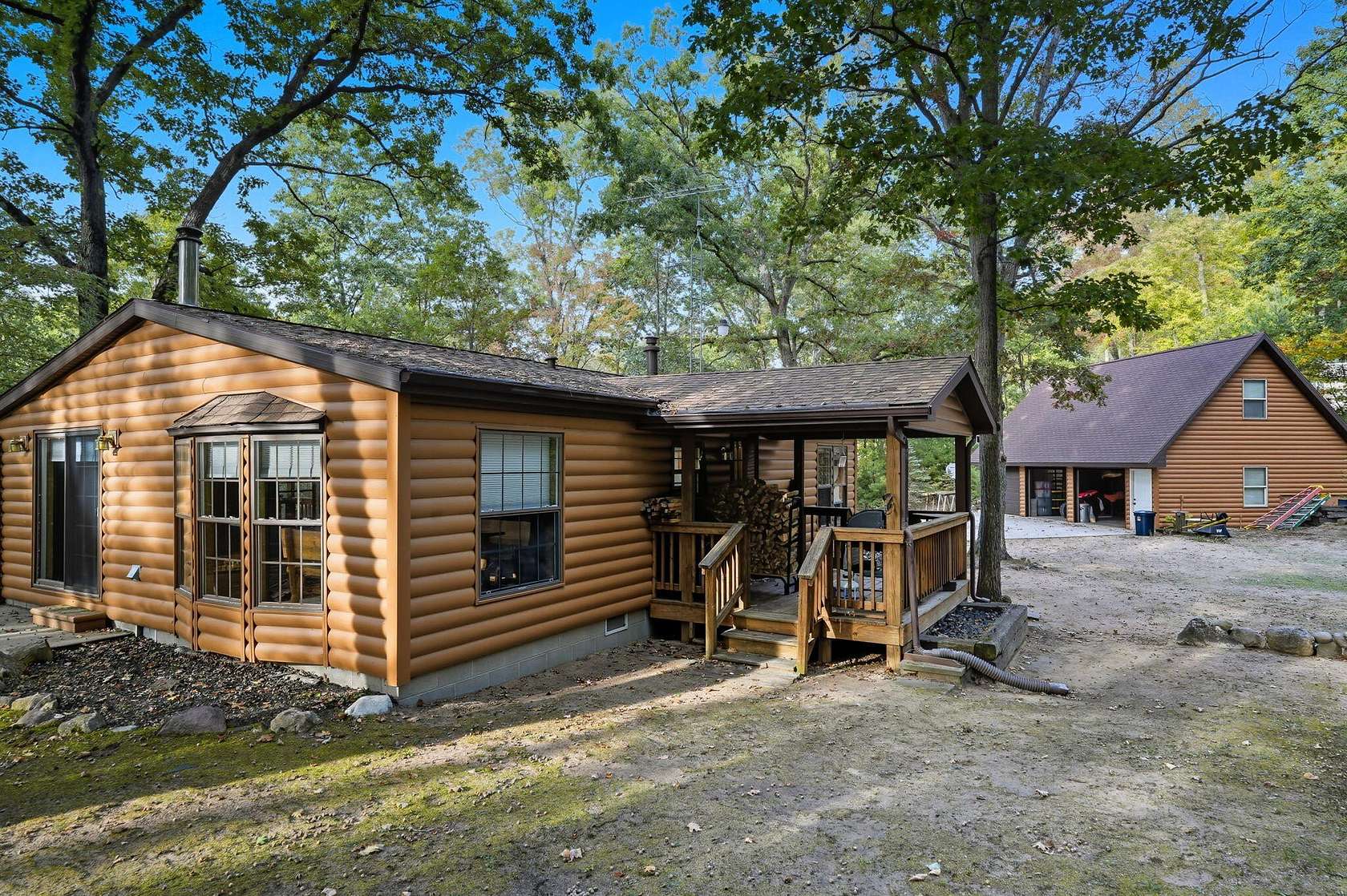 3 Acres of Residential Land with Home for Sale in Reed City, Michigan