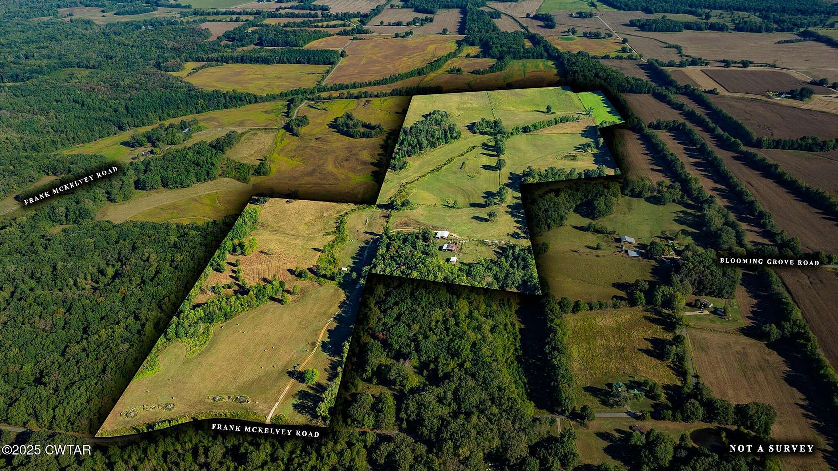144 Acres of Recreational Land & Farm for Sale in Palmersville, Tennessee