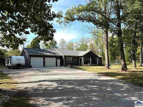 1.9 Acres of Residential Land with Home for Sale in West Terre Haute, Indiana