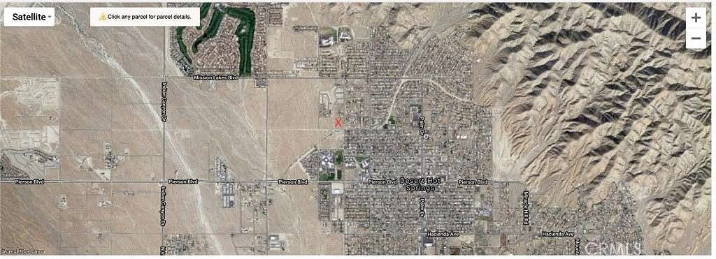 9.48 Acres of Residential Land for Sale in Desert Hot Springs, California