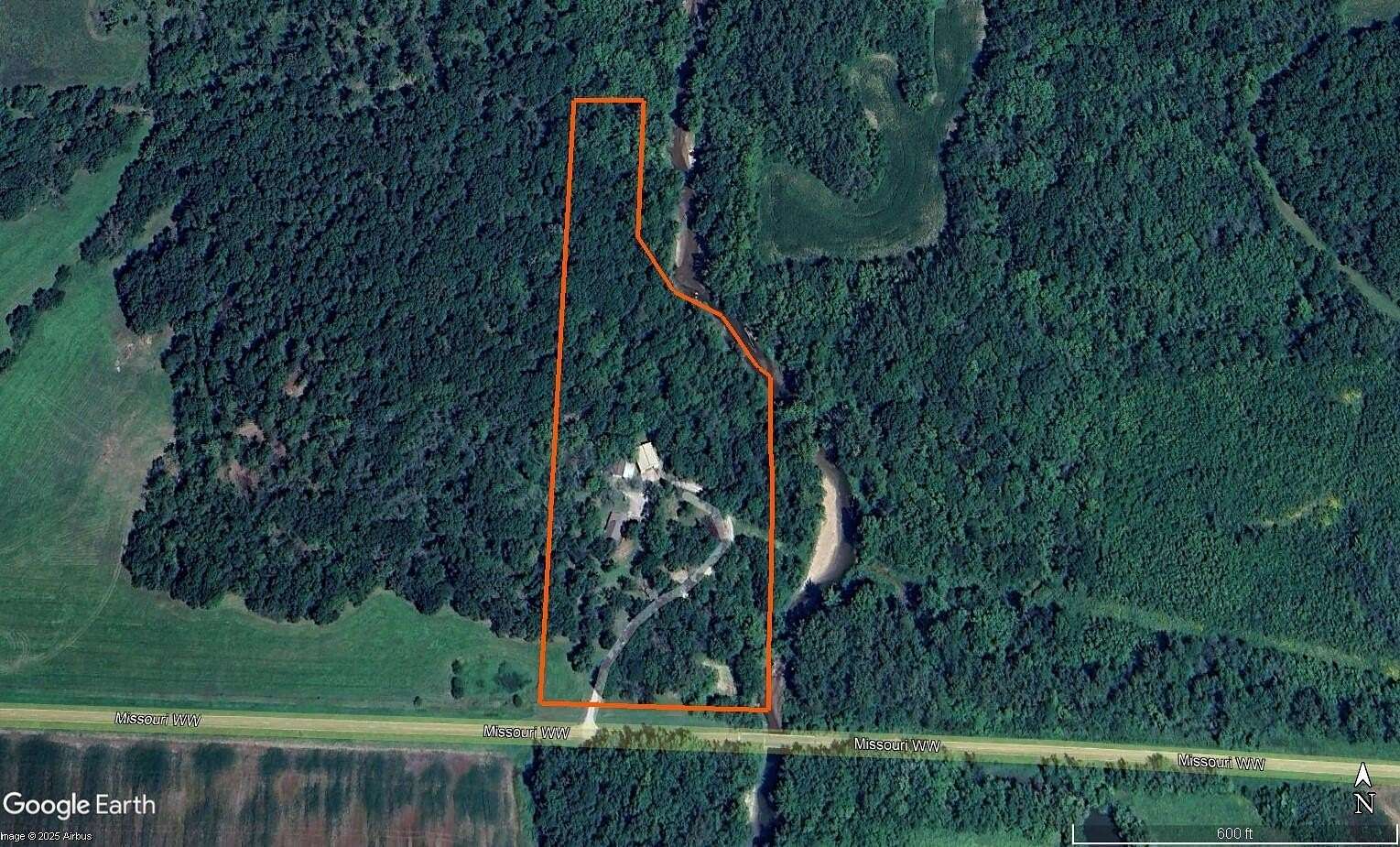 9 Acres of Residential Land with Home for Sale in Marceline, Missouri