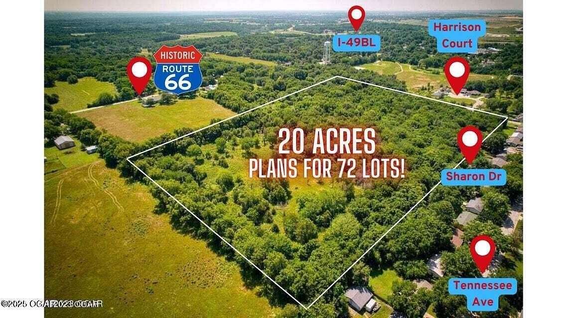 20 Acres of Land for Sale in Carterville, Missouri