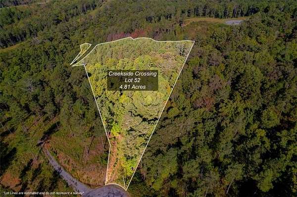 4.8 Acres of Residential Land for Sale in Talking Rock, Georgia